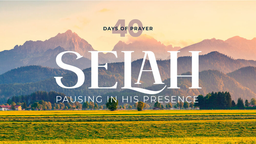 Selah: Pausing in His Presence Image