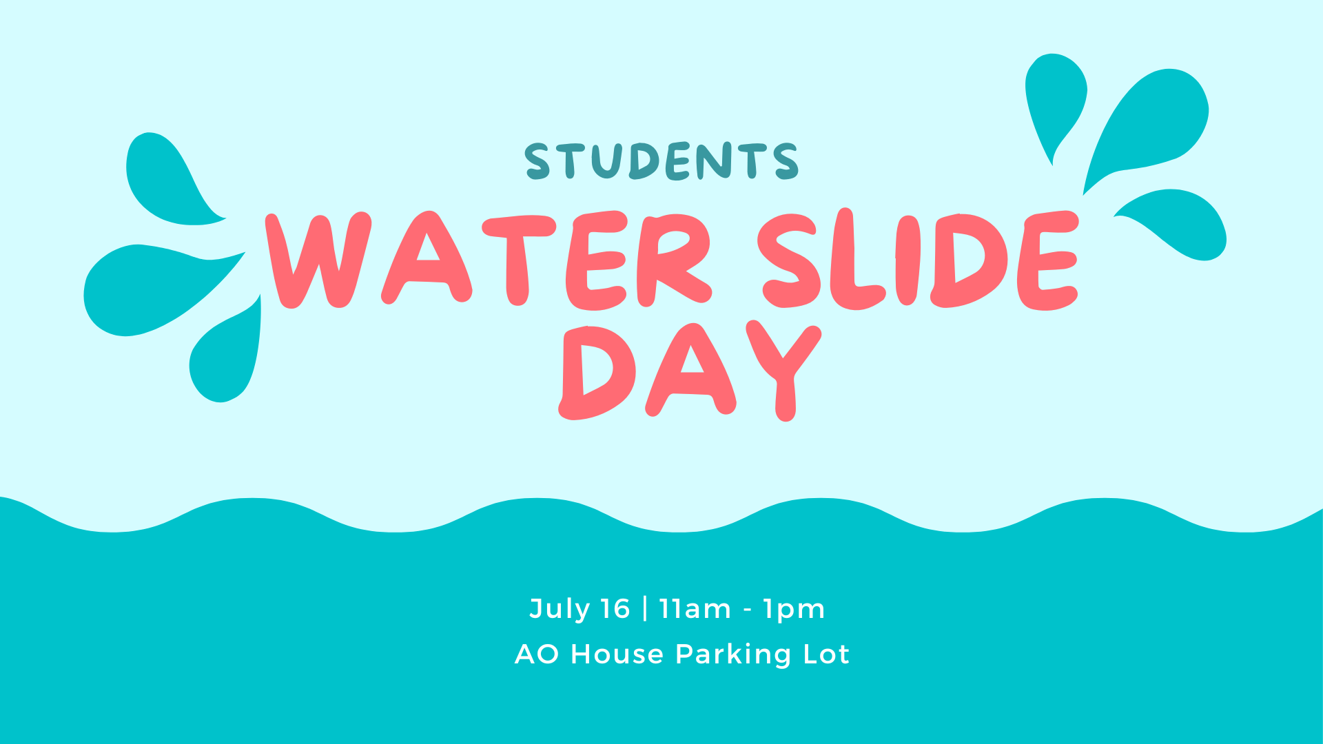 Water slide Day png