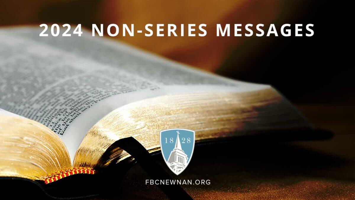 2024 Non-Series Messages