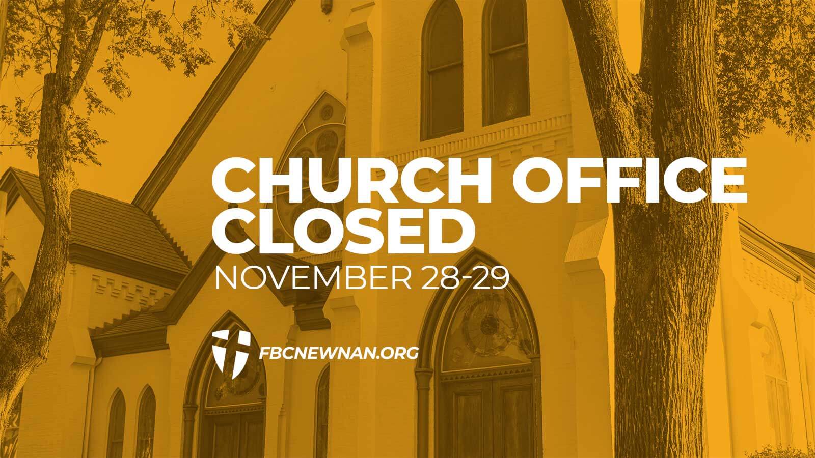 church offices closed