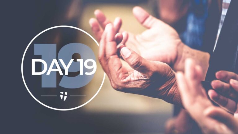 Day #19-Character & Personal Devotion