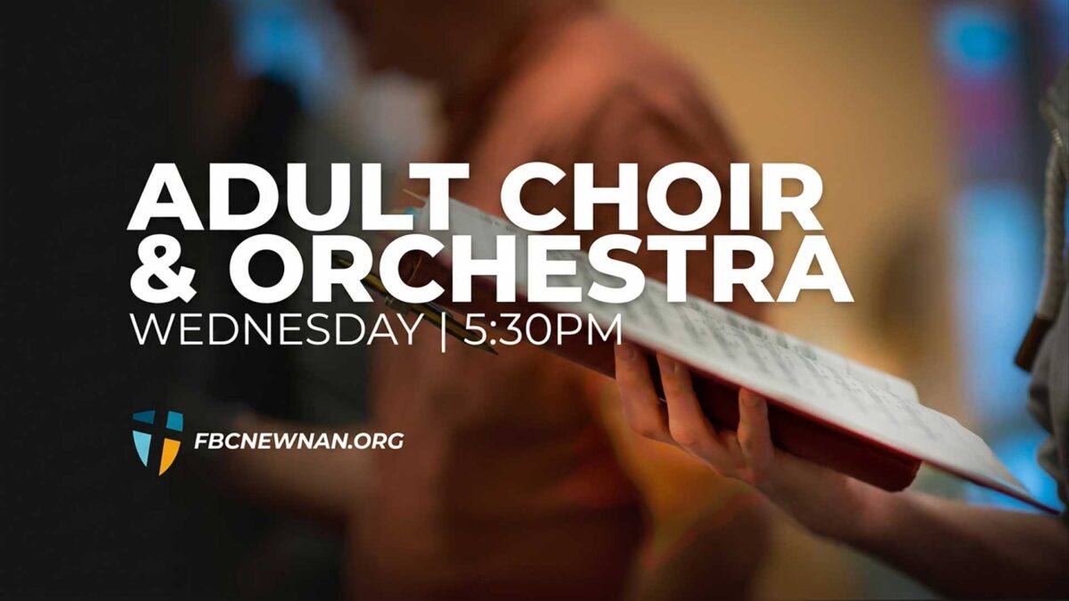 adult choir and orchestra