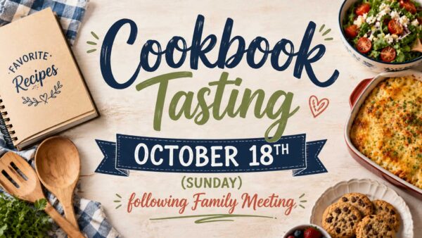 cookBook tasting.