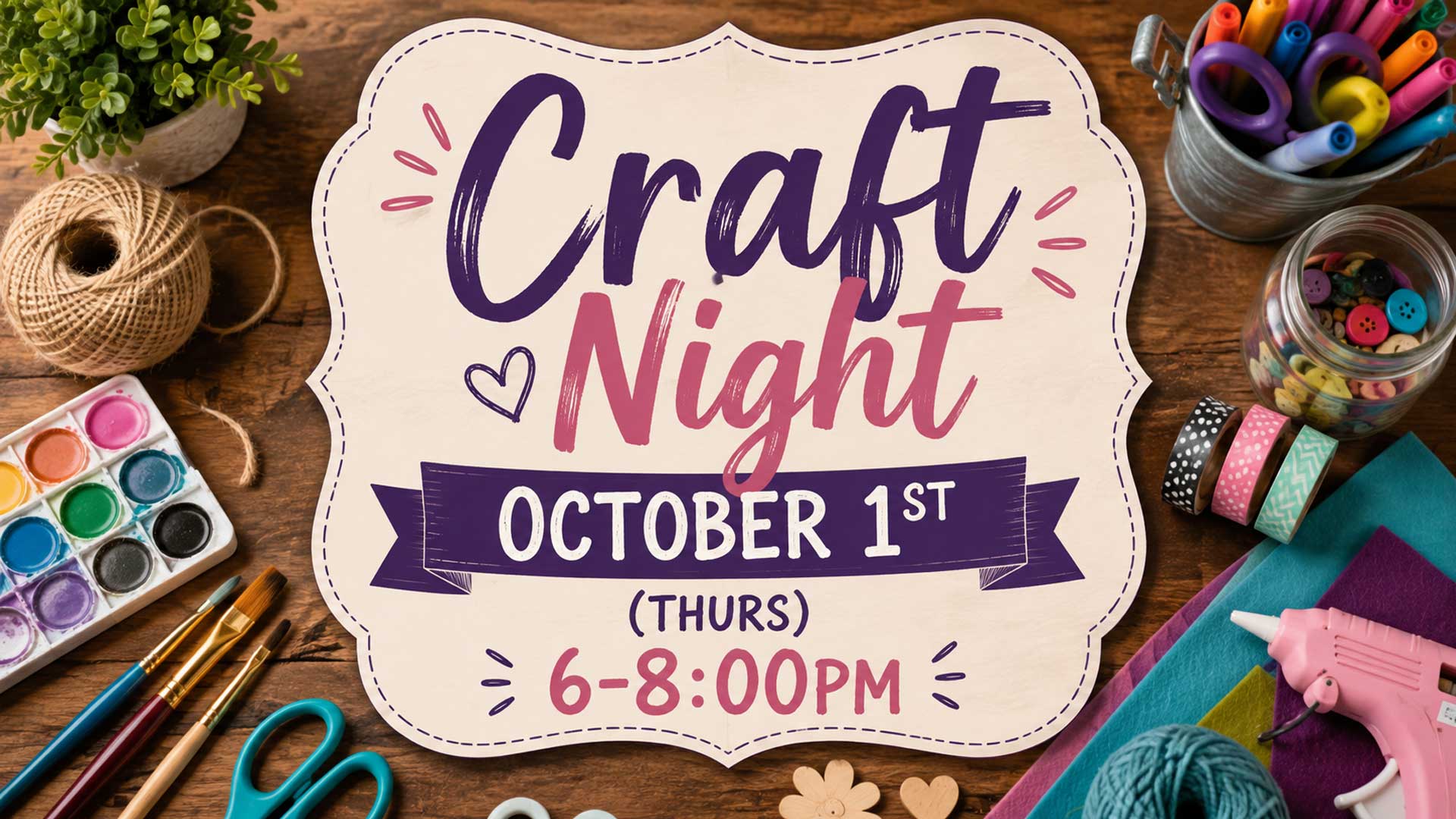 craft night