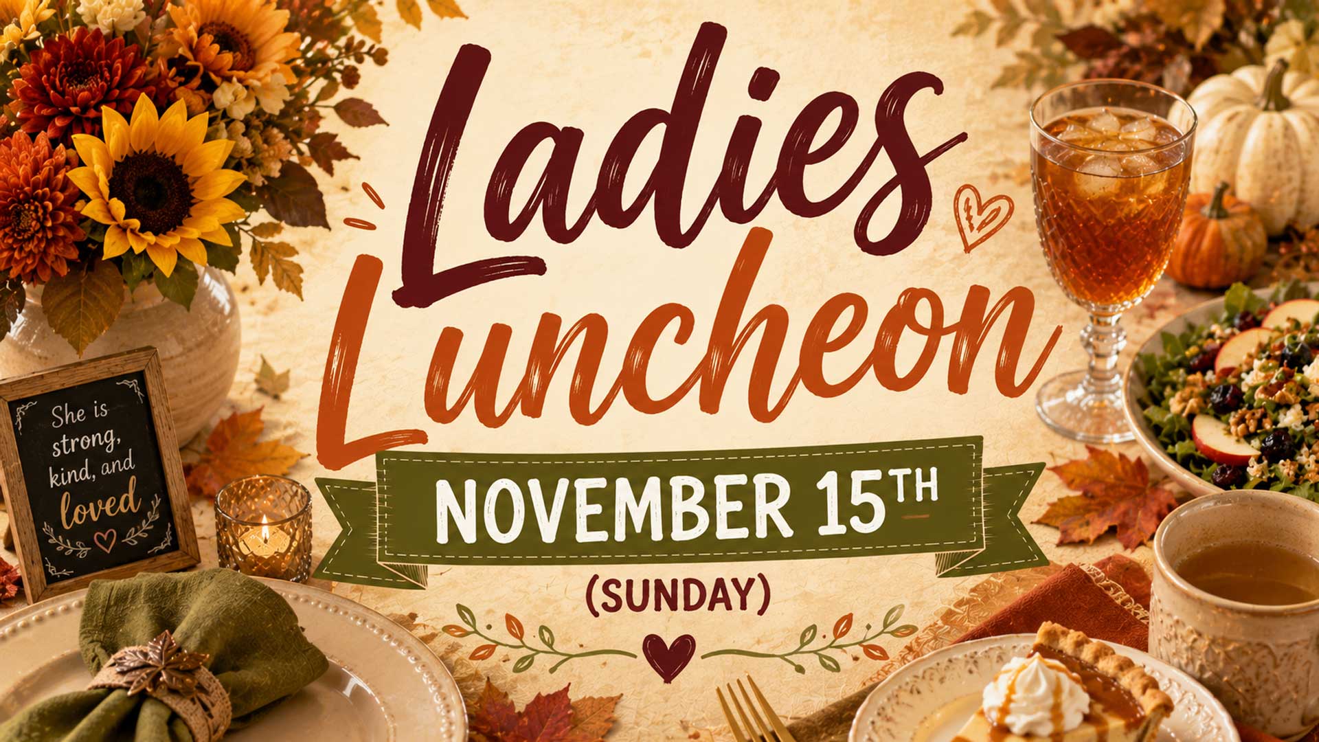 ladies luncheon